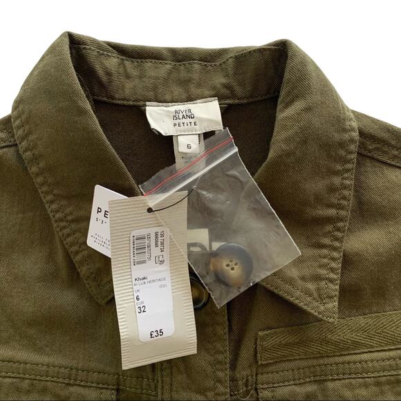 Via Penny Lane Reworked Apparel | Notorious B.I.G. Biggie Graphic Green Jacket - Picture 4 of 9